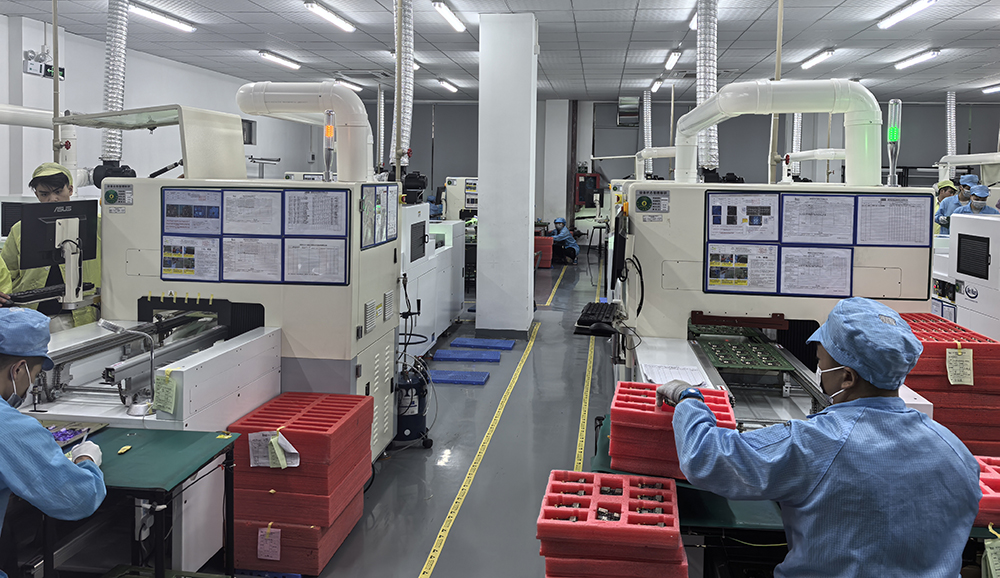 smt貼片加工焊錫連錫的廠家生產(chǎn)圖