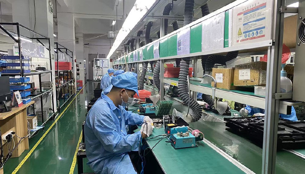 百千成smt后焊加工車間展示圖